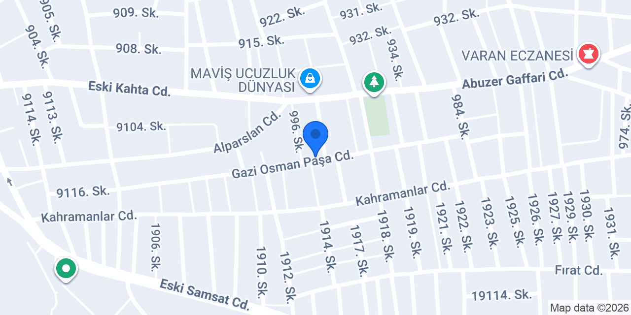 Bora Et Market konumu