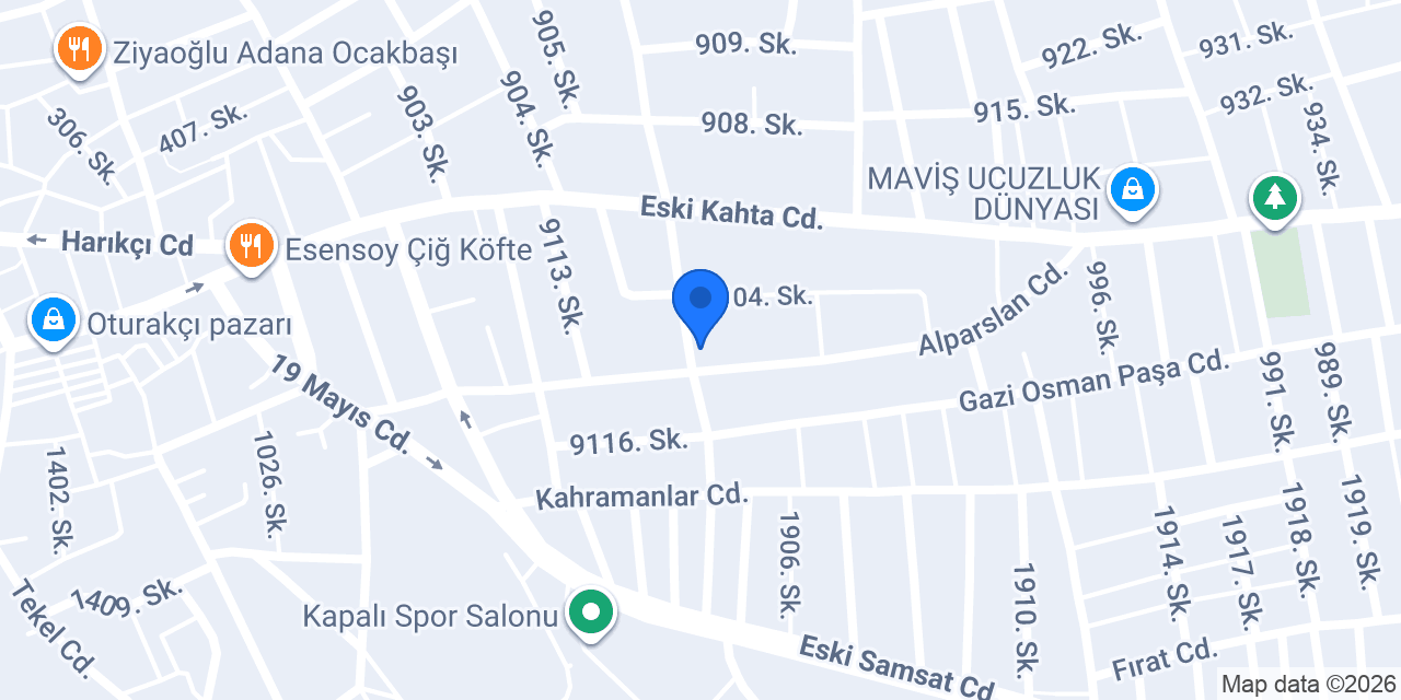 Güçlü Ekmek & Unlu Mamulleri konumu