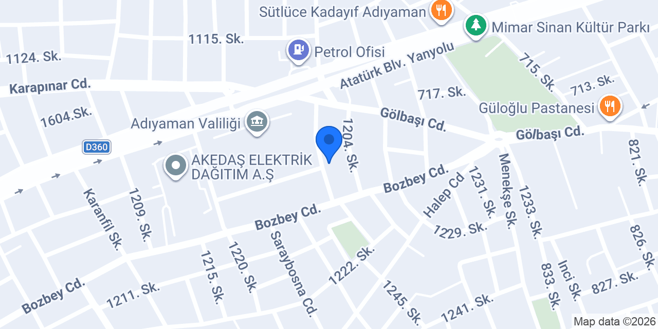 Alkayış Geoteknik konumu