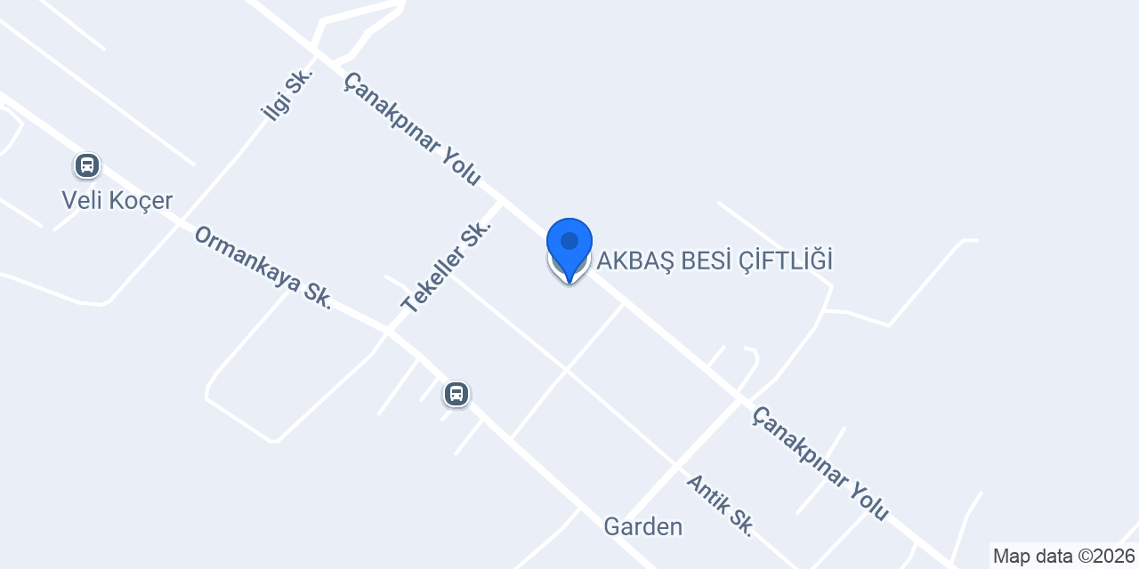 AKBAŞ BESİ ÇİFTLİĞİ konumu