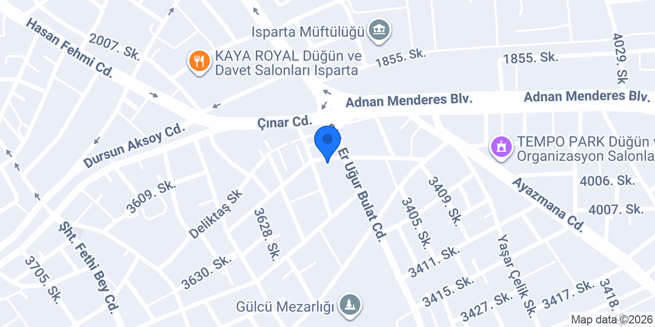 GÜVENZA MÜHENDİSLİK konumu