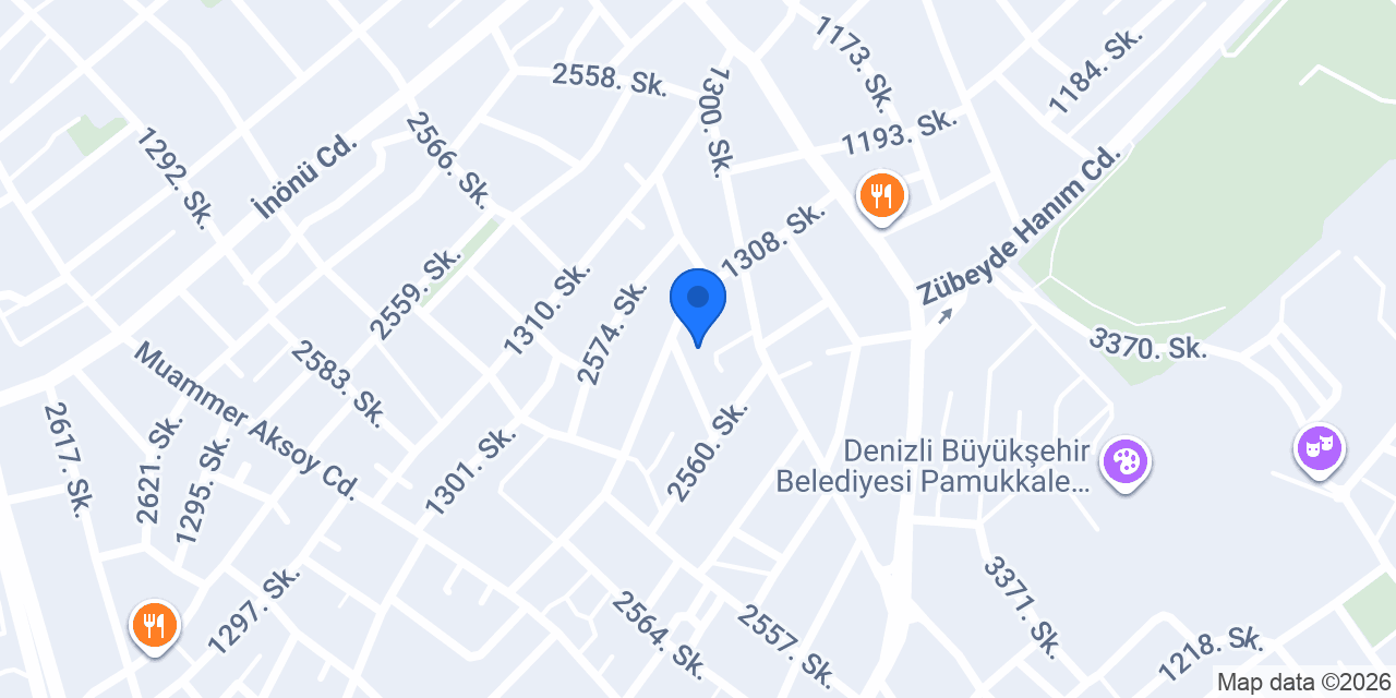 Denizli Boyacı Sedat Usta konumu