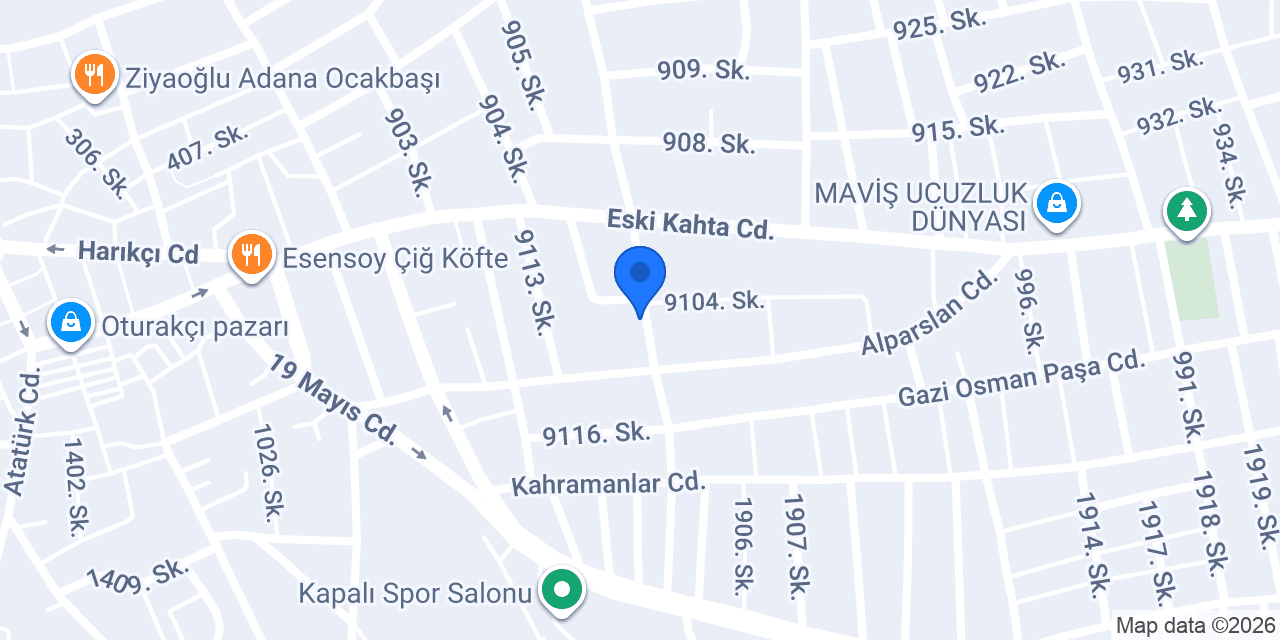 Asil Büro Makinaları Adıyaman konumu