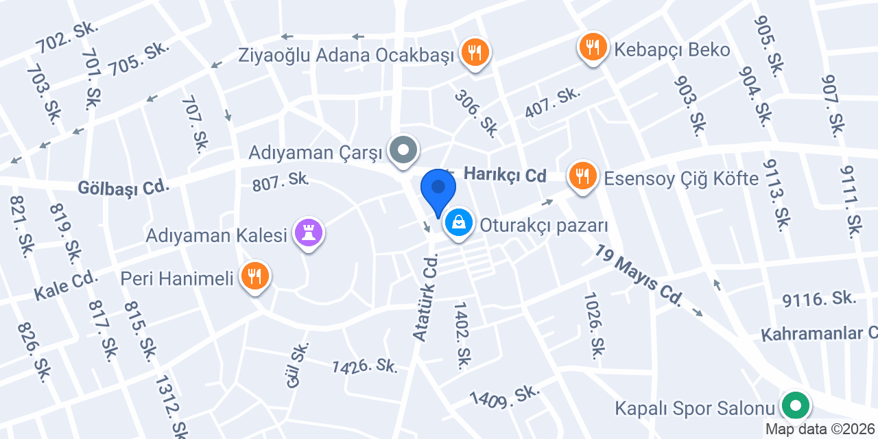 Saatçi Mahmut konumu