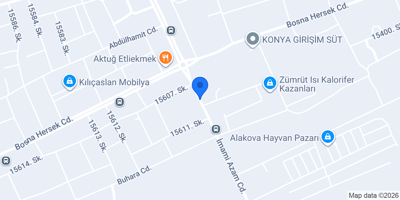 Kartav kafes ekipmanları konumu
