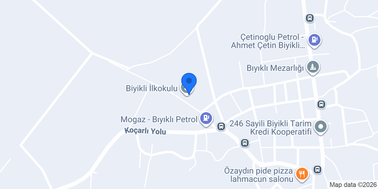 Biyikli İlkokulu konumu