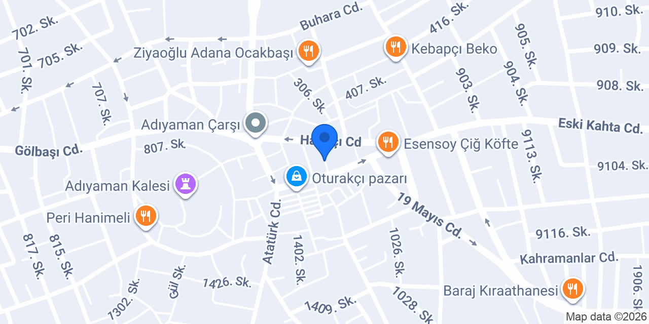 ADIYAMAN ÇİLİNGİR ANAHTARCI ALİ konumu