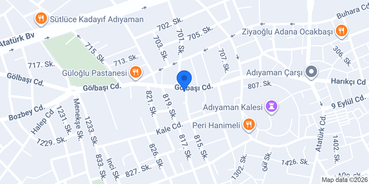 adıyaman anahtar konumu