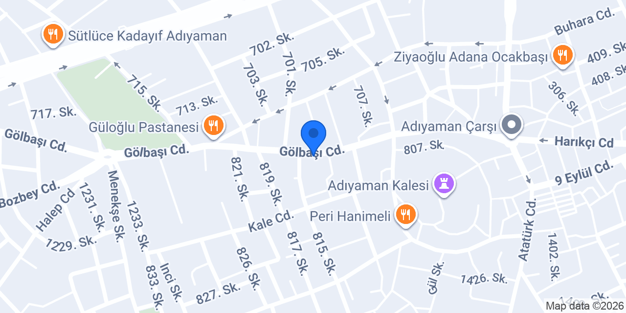 Adıyaman Sofrası (MUZAFFER ŞEF) konumu