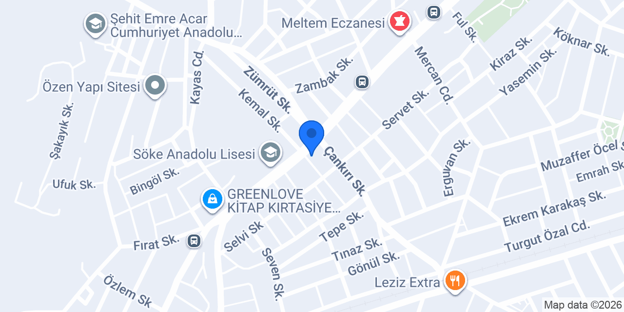 İŞLER KİTABEVİ SÖKE ŞUBESİ konumu