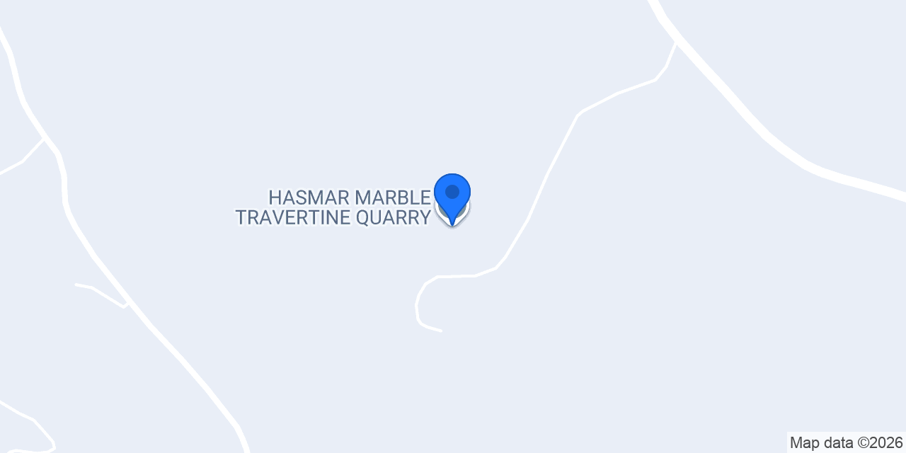 HASMAR MARBLE TRAVERTINE QUARRY konumu