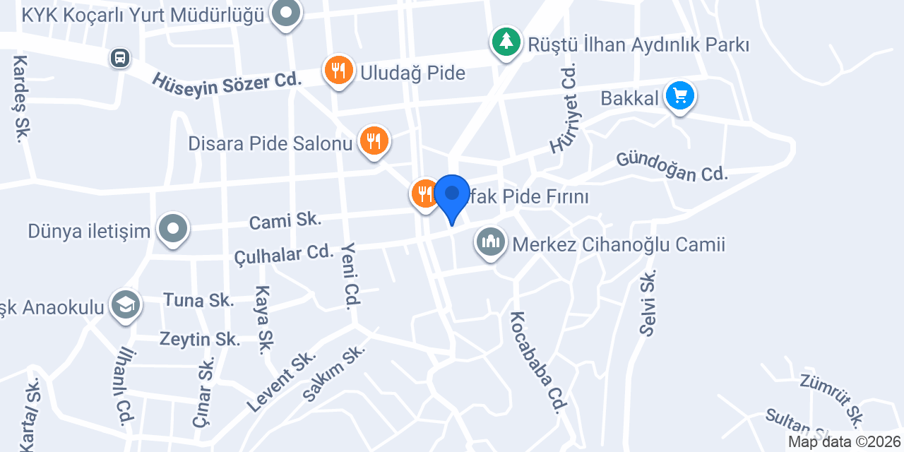 Sağlık Eczanesi konumu