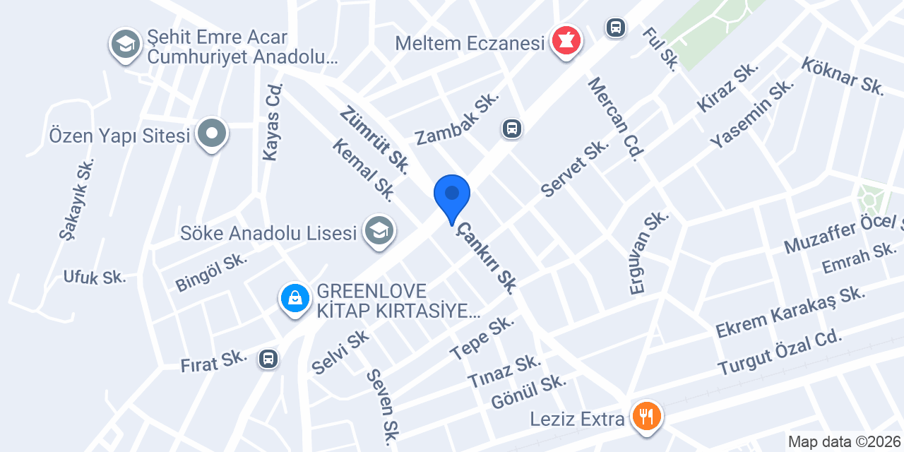 Doyum Pide Salonu konumu
