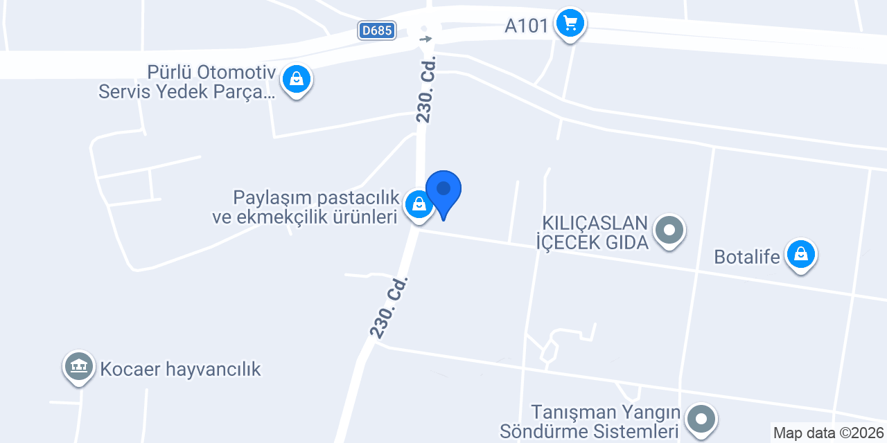 Mesut Gıda Sanayi Ticaret Ltd.Sti konumu
