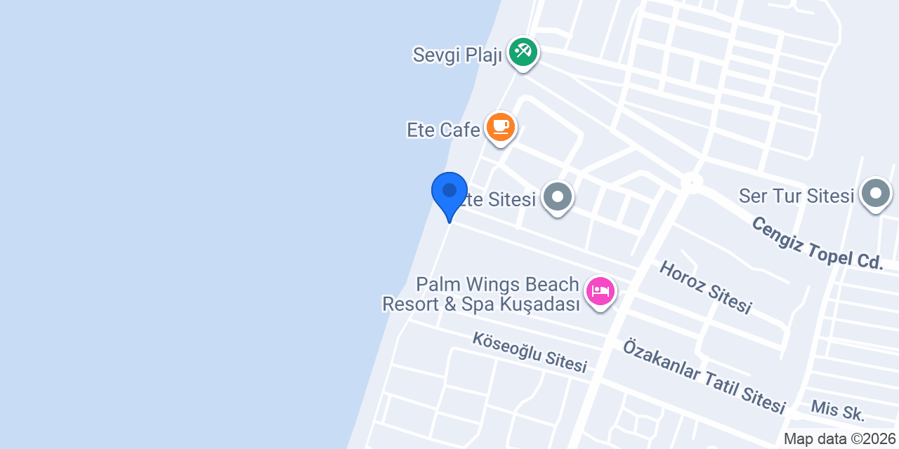 Sunset Beach Cafe konumu