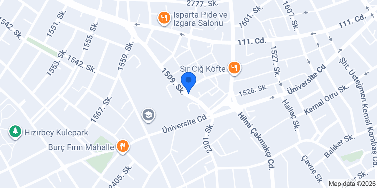 Gök Eczanesi konumu