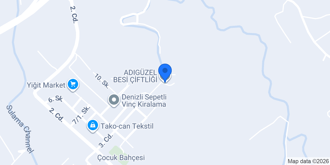 ADIGÜZEL BESİ ÇİFTLİĞİ konumu