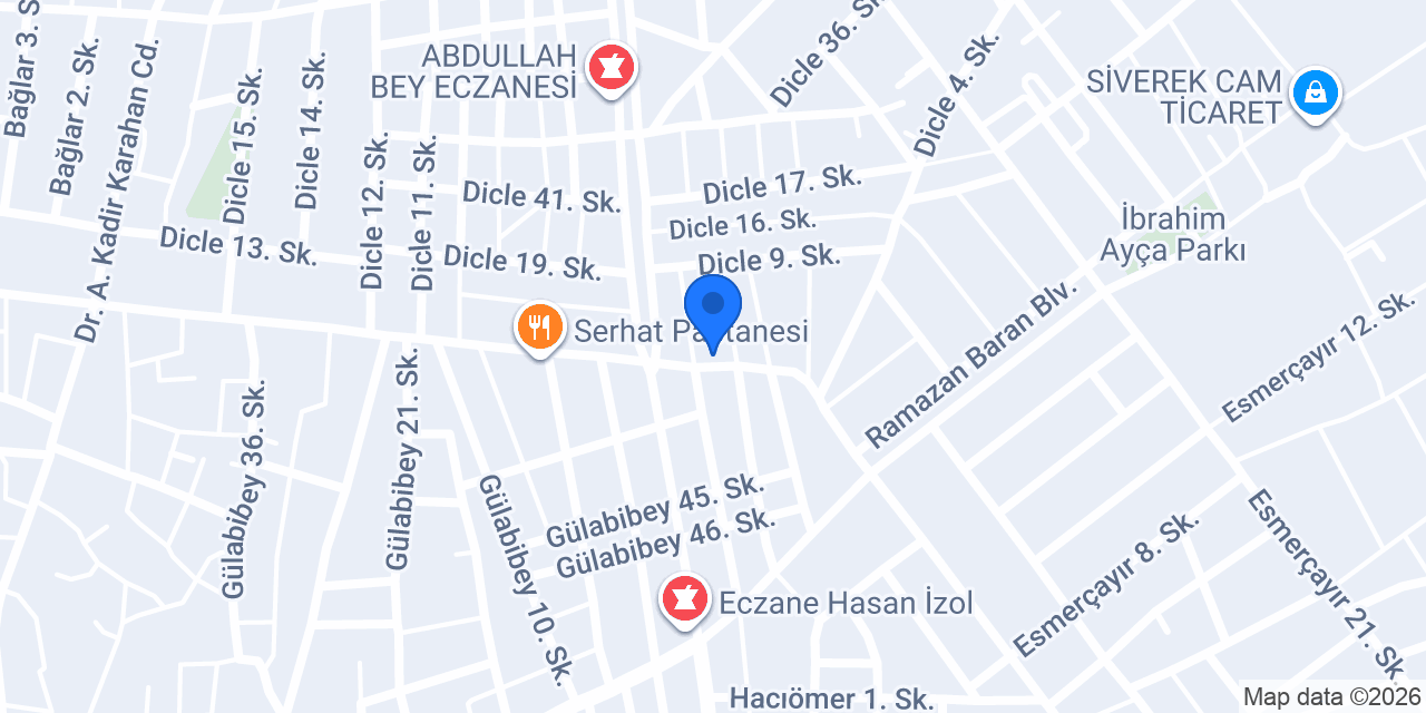 Özlem lokantası konumu