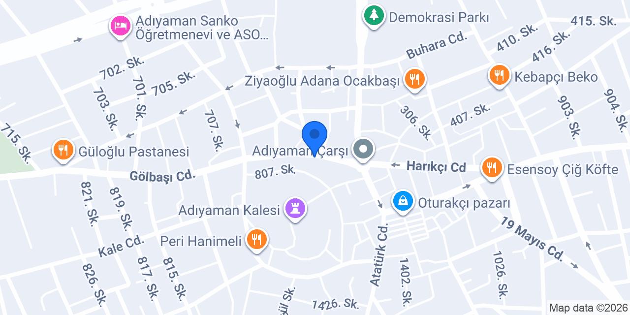 OSMANLI GOLD konumu