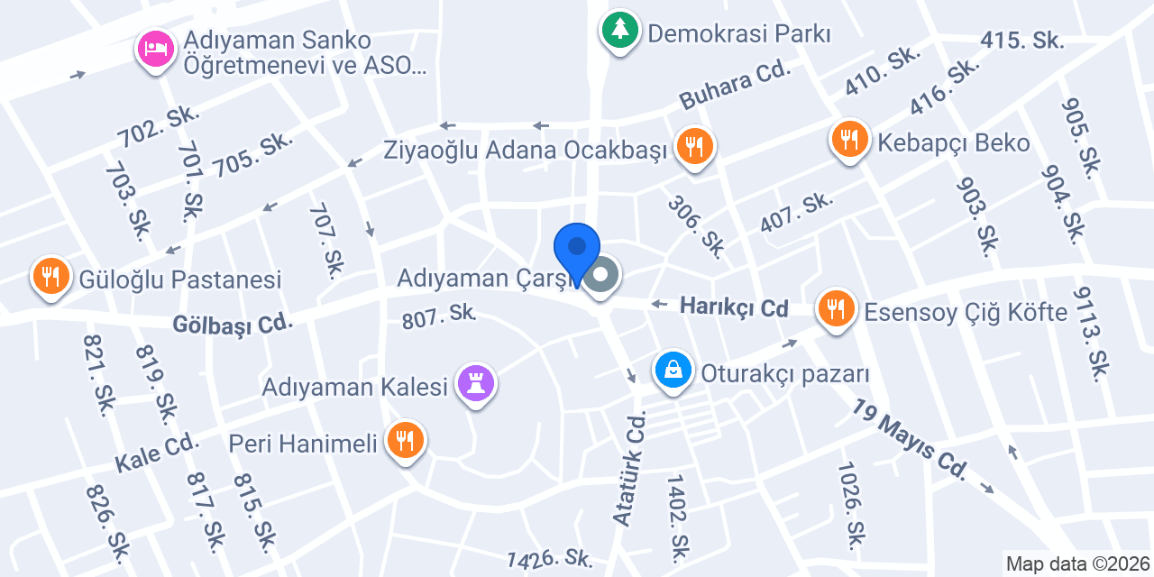 Es Döner Izgara konumu