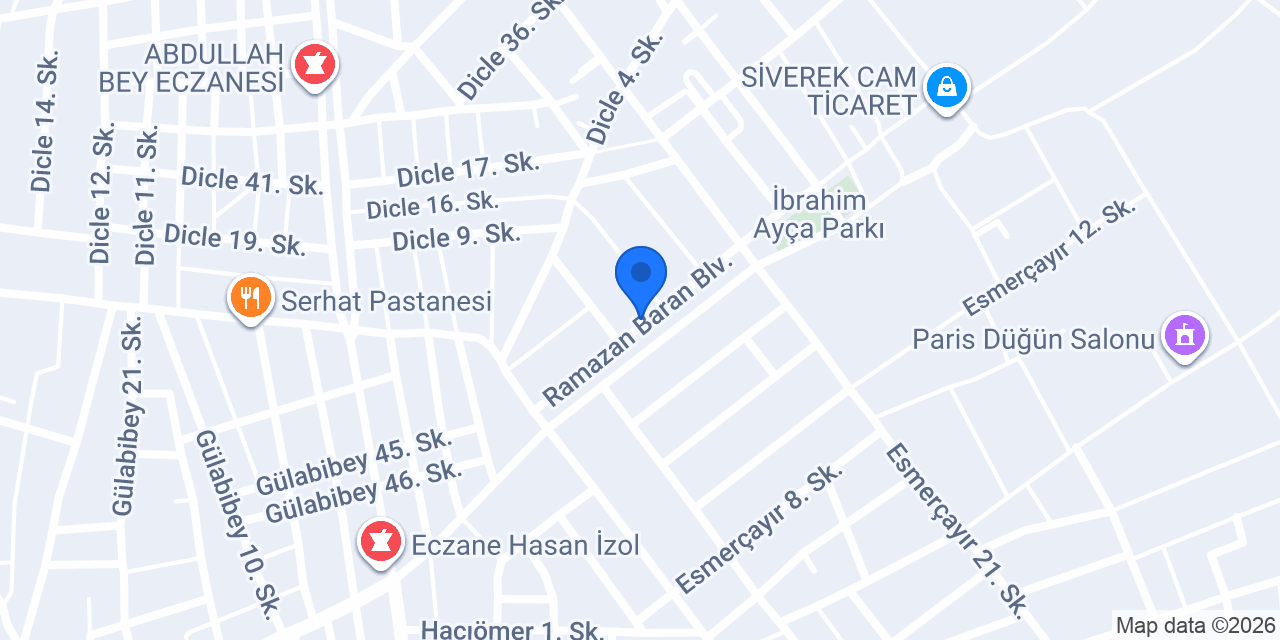 Florya Kuaför konumu