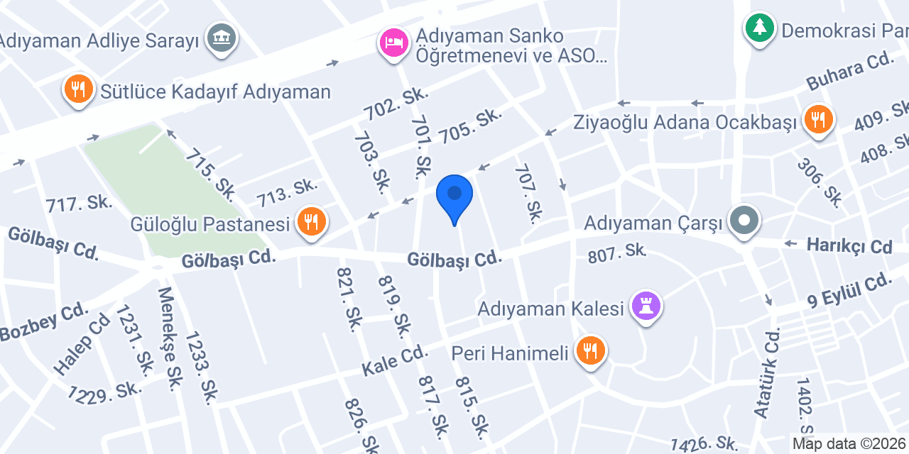 Umut Kitap Kırtasiye konumu