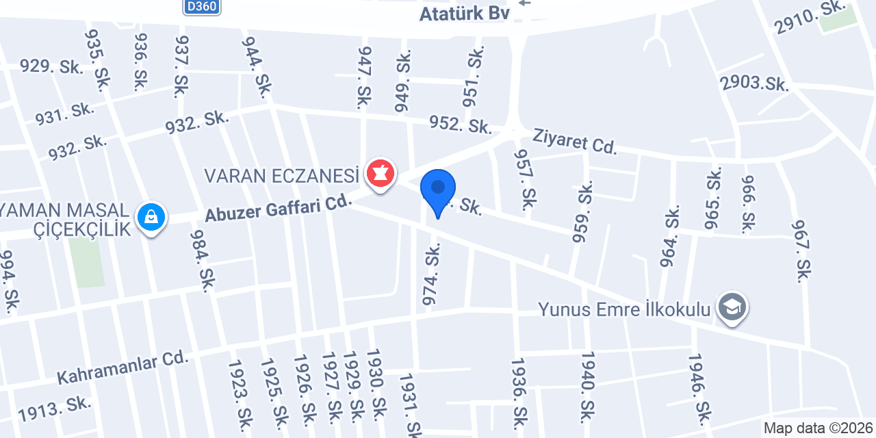 KAYA ECZANESİ konumu