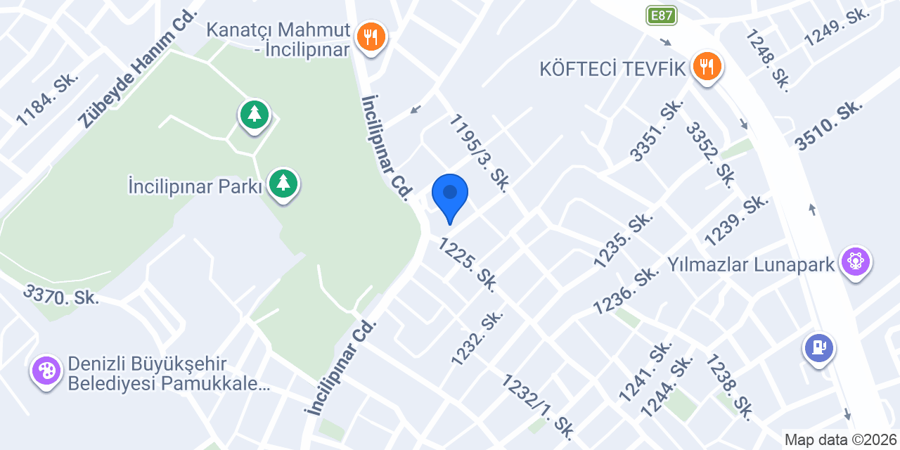Çakır Izgara Salonu konumu