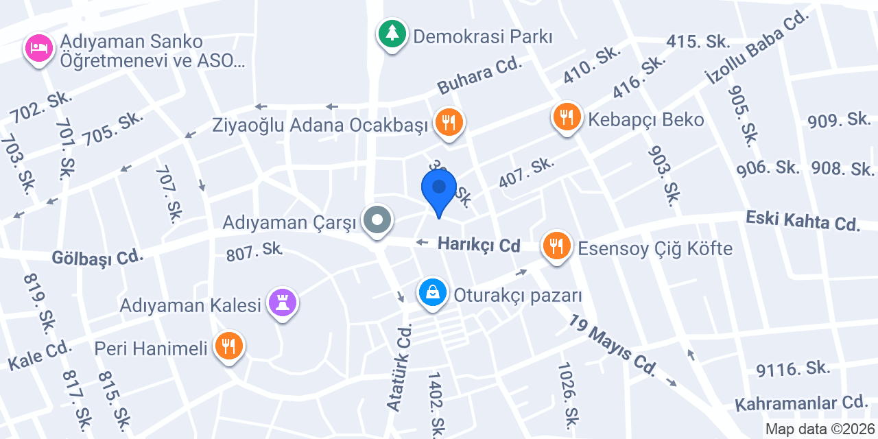 Akser Endüstiriyel Soğutma konumu