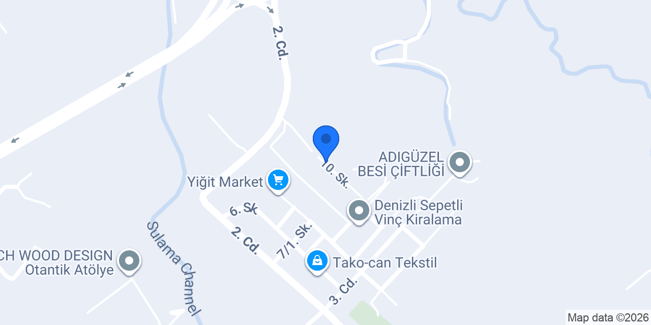 Küpeli Halı Yıkama konumu