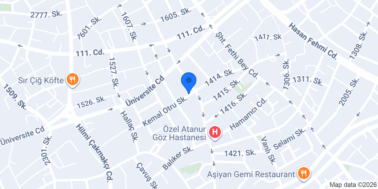 Isparta Gökçe Sanat Akademi konumu