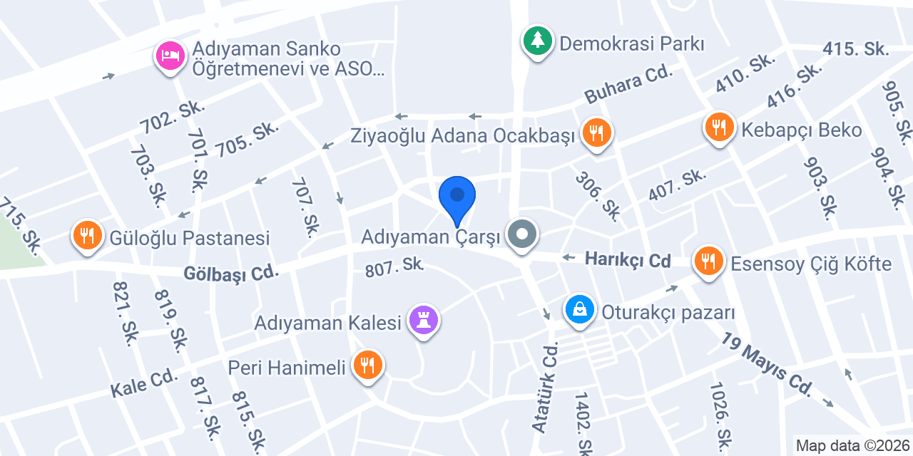 MİTAT DÖNER konumu
