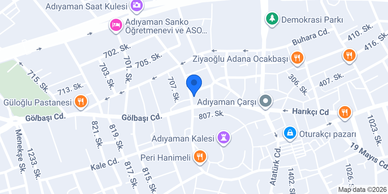 DİBEK CAFE konumu