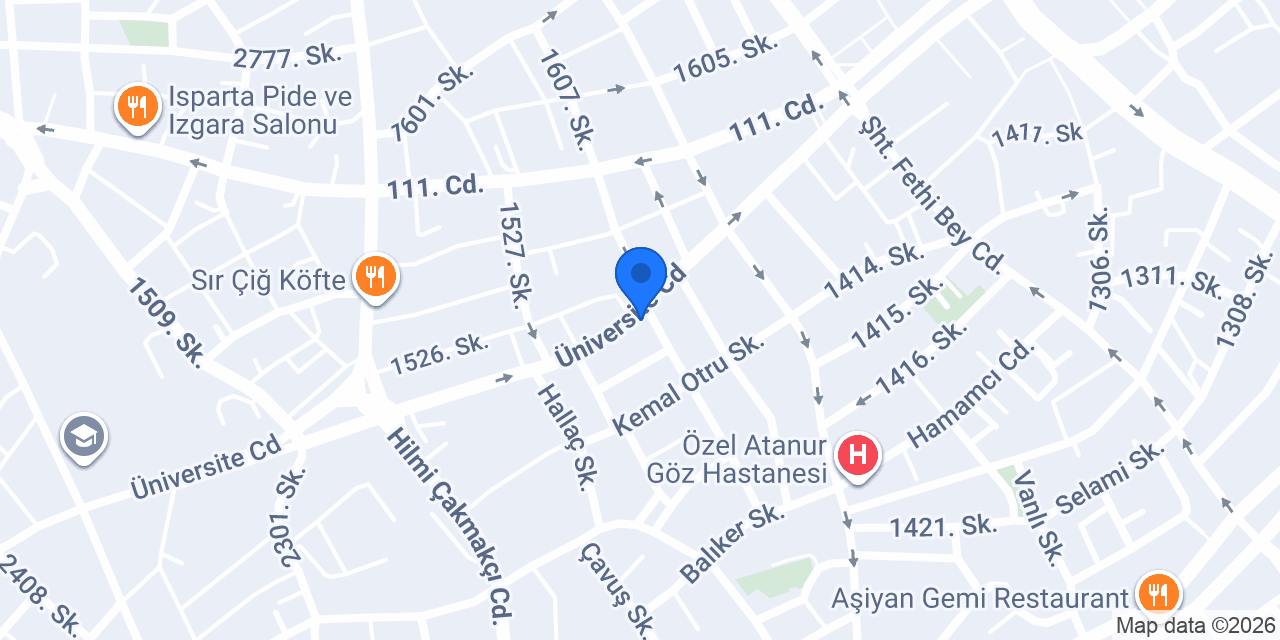 Asel İşitme Merkezi konumu