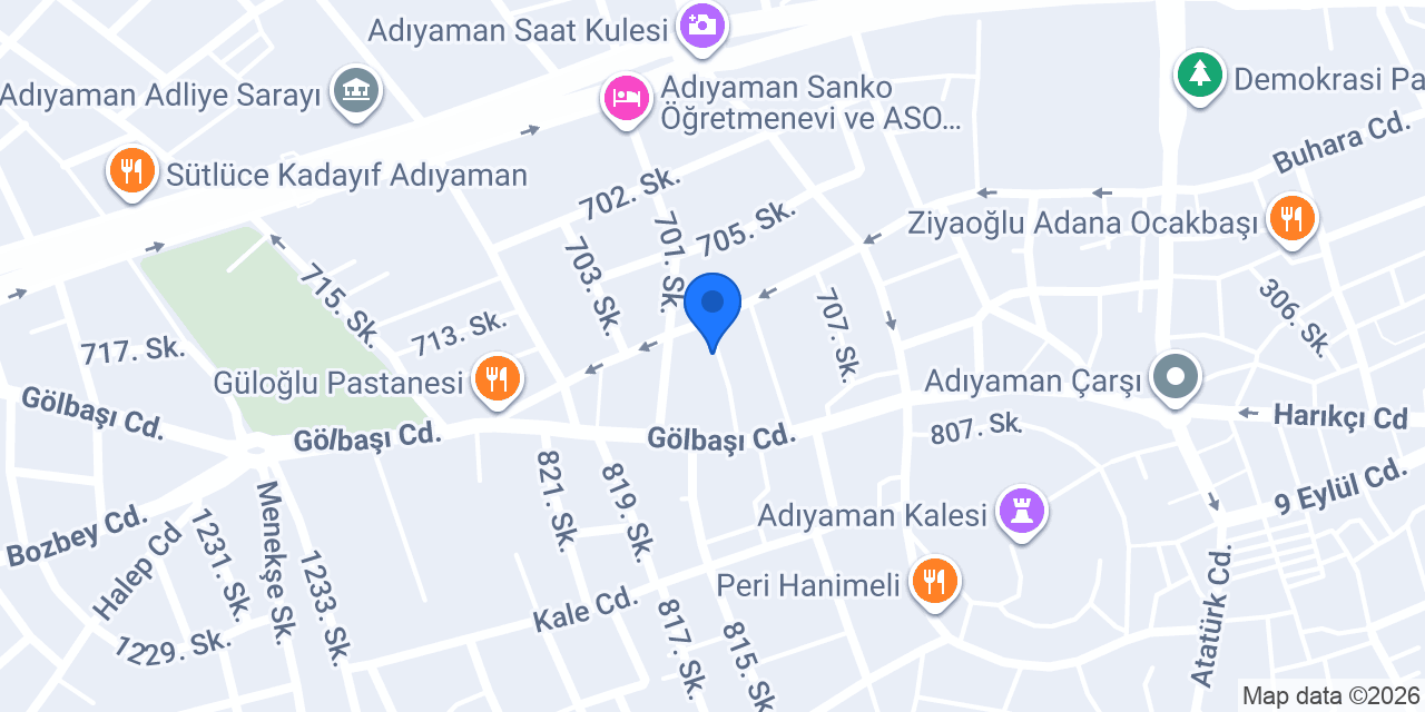 Yüksel Elektronik konumu