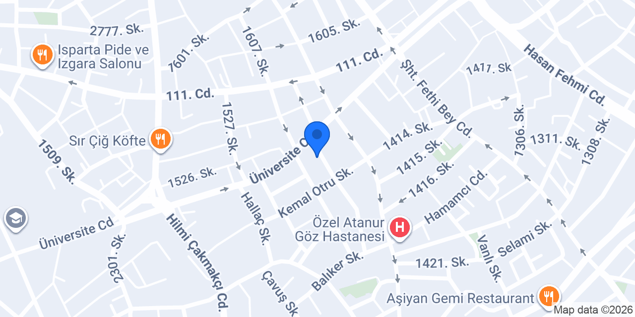 Dr. Esin Can Yüksel konumu