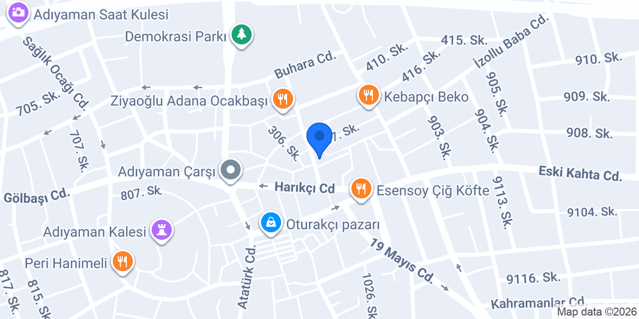 Goncagül Fırını konumu