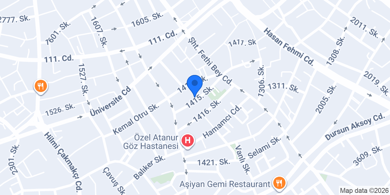 Gözde Apart Isparta konumu