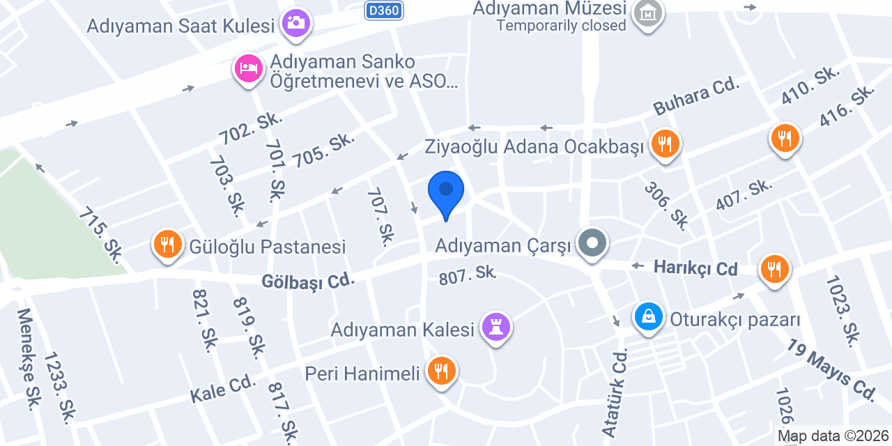 Alaçatı kebap konumu