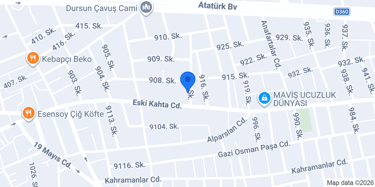 GÜLER HALI YIKAMA konumu