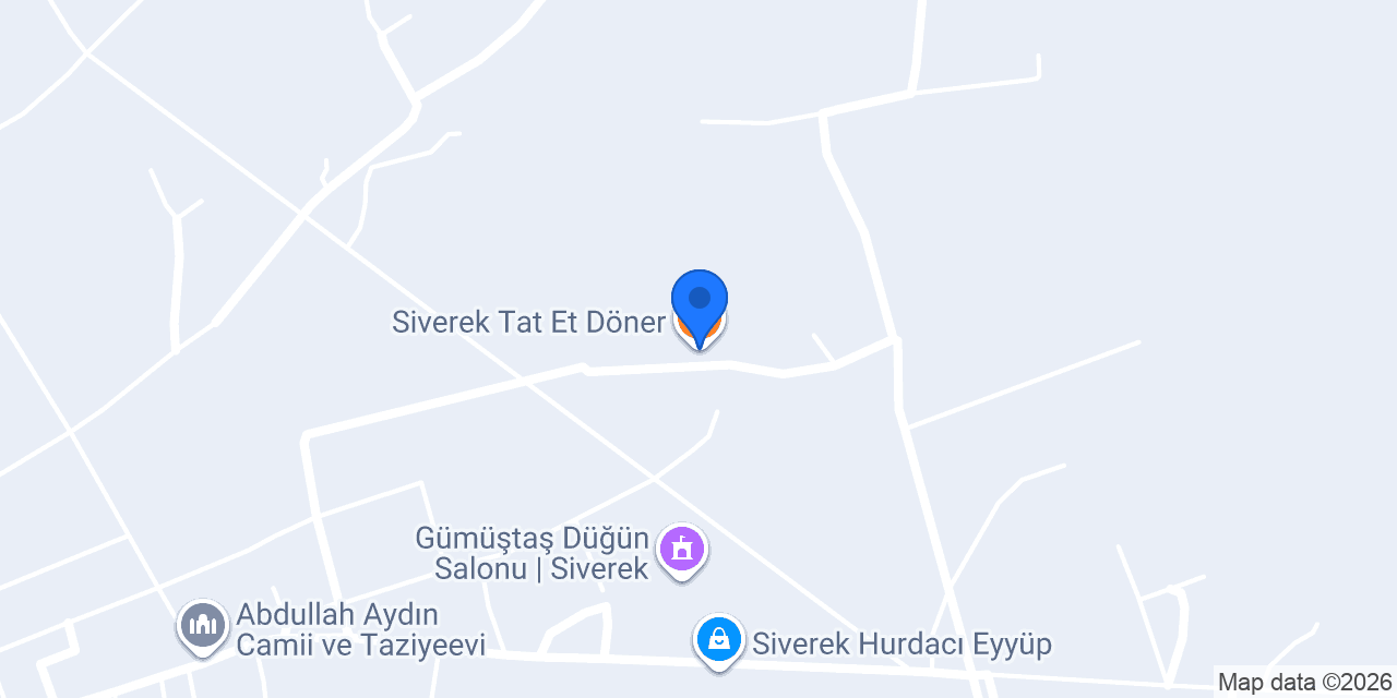Siverek Tat Et Döner konumu