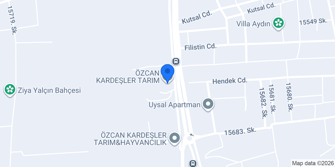 ÖZCAN KARDEŞLER TARIM konumu