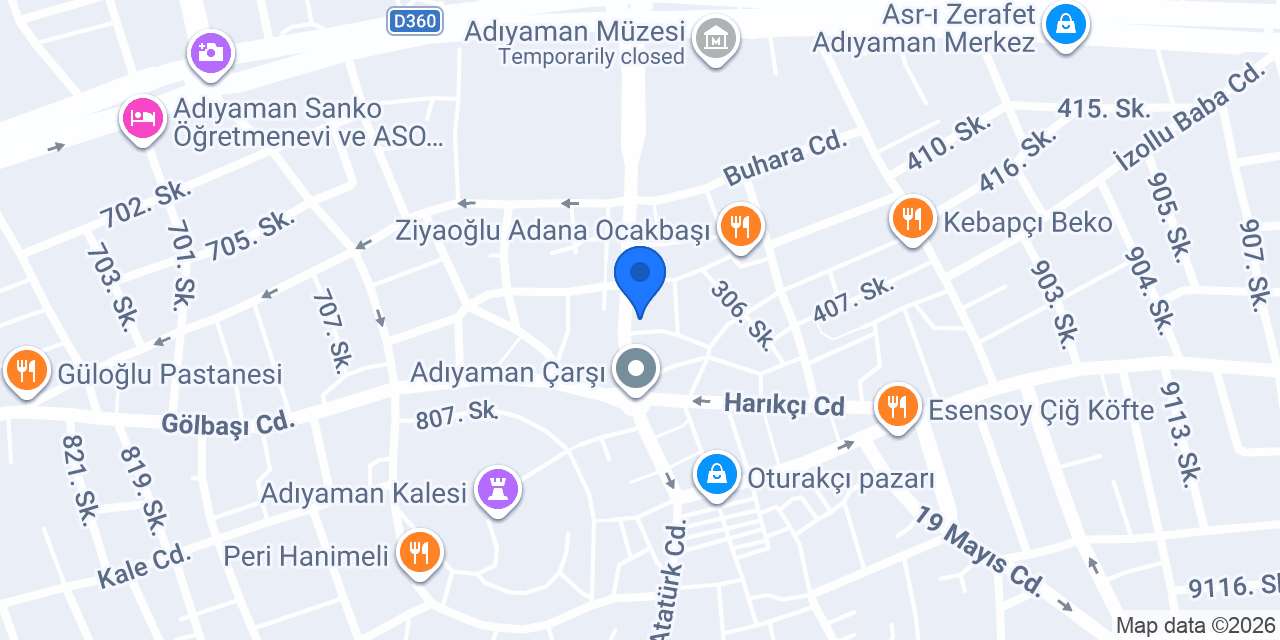 Akbank konumu