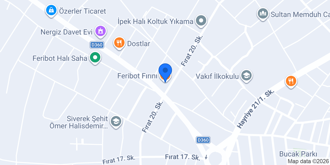 Feribot Fırını konumu