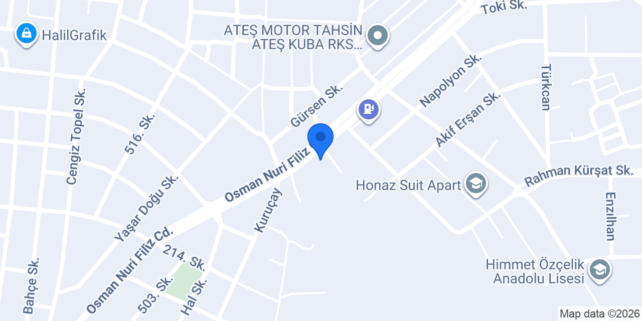 OSSA GÜZELLİK SALONU konumu