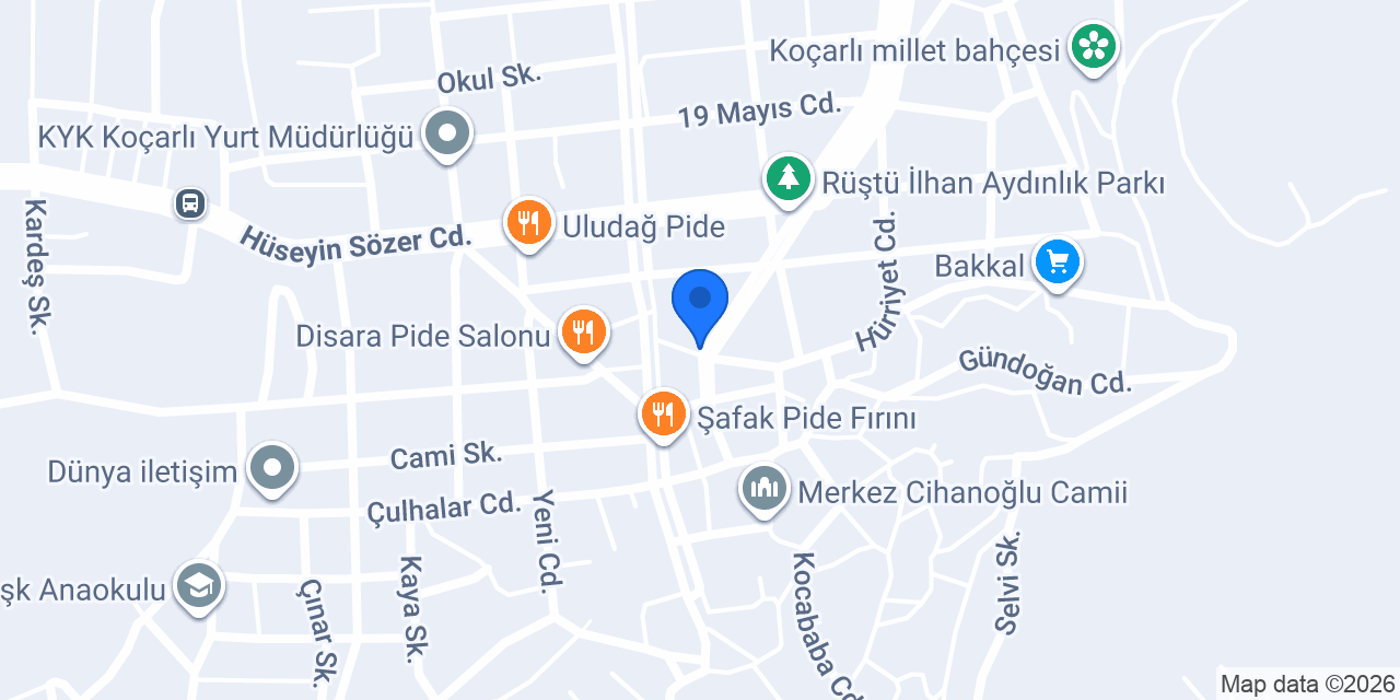 Koçarlı Eczanesi konumu