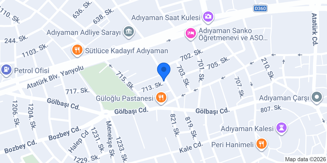 PSİKOLOG ÖZGÜR KARAASLAN konumu