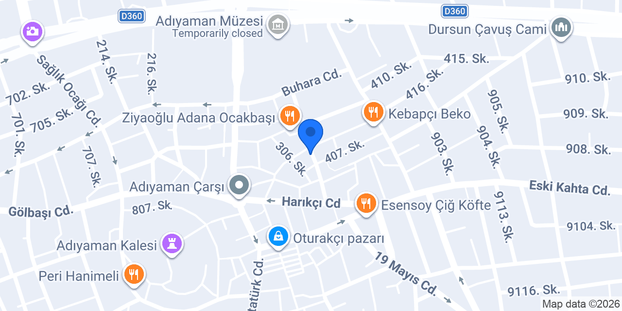 Uğur Elektrik & Avize konumu