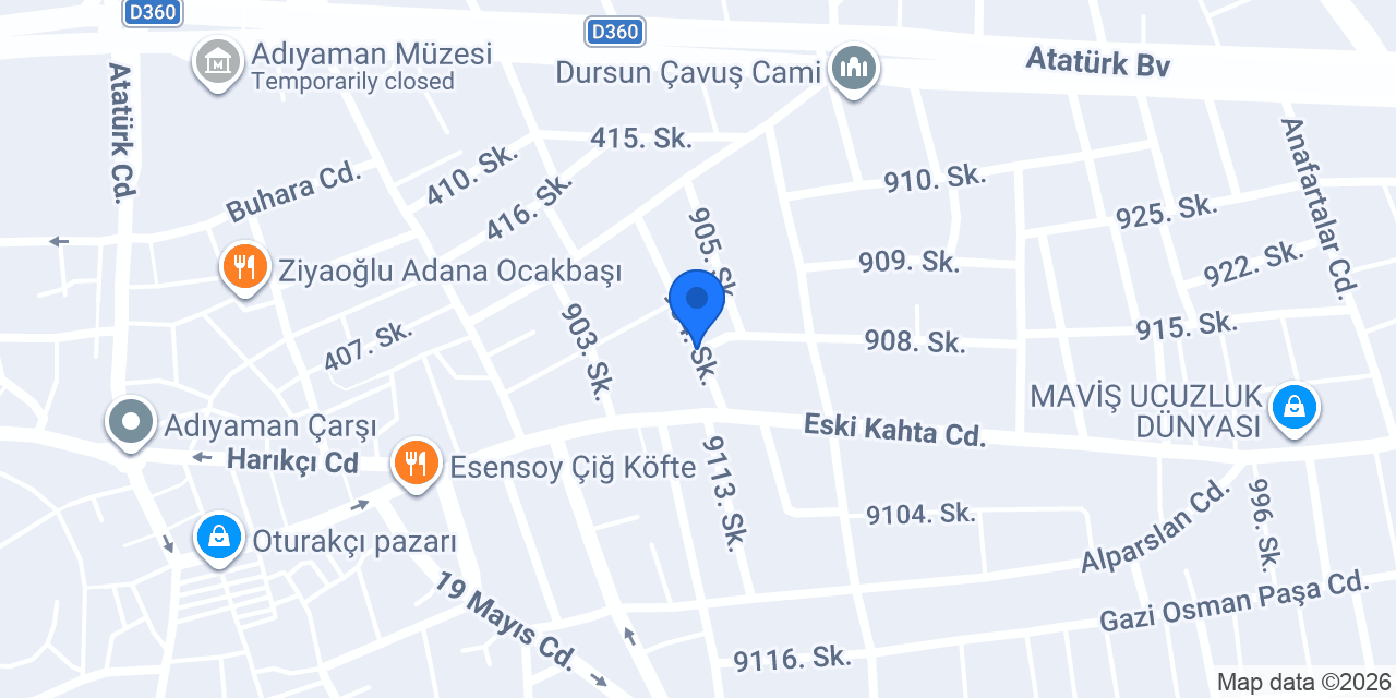 Dolaş Eczanesi konumu