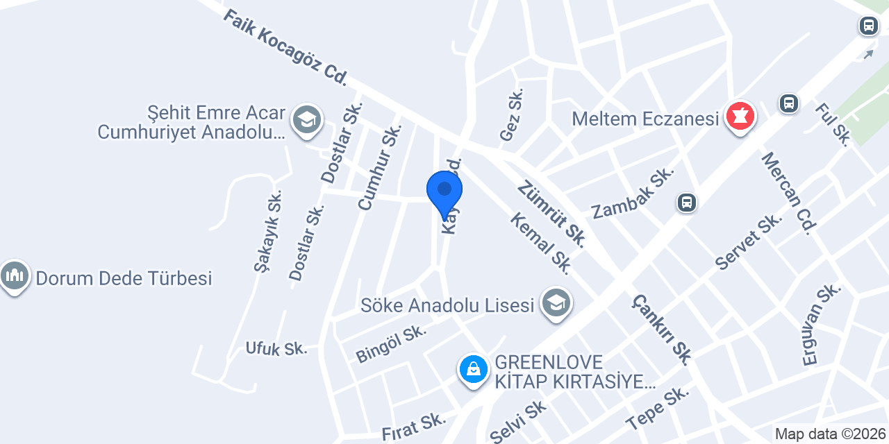 Helin Market konumu
